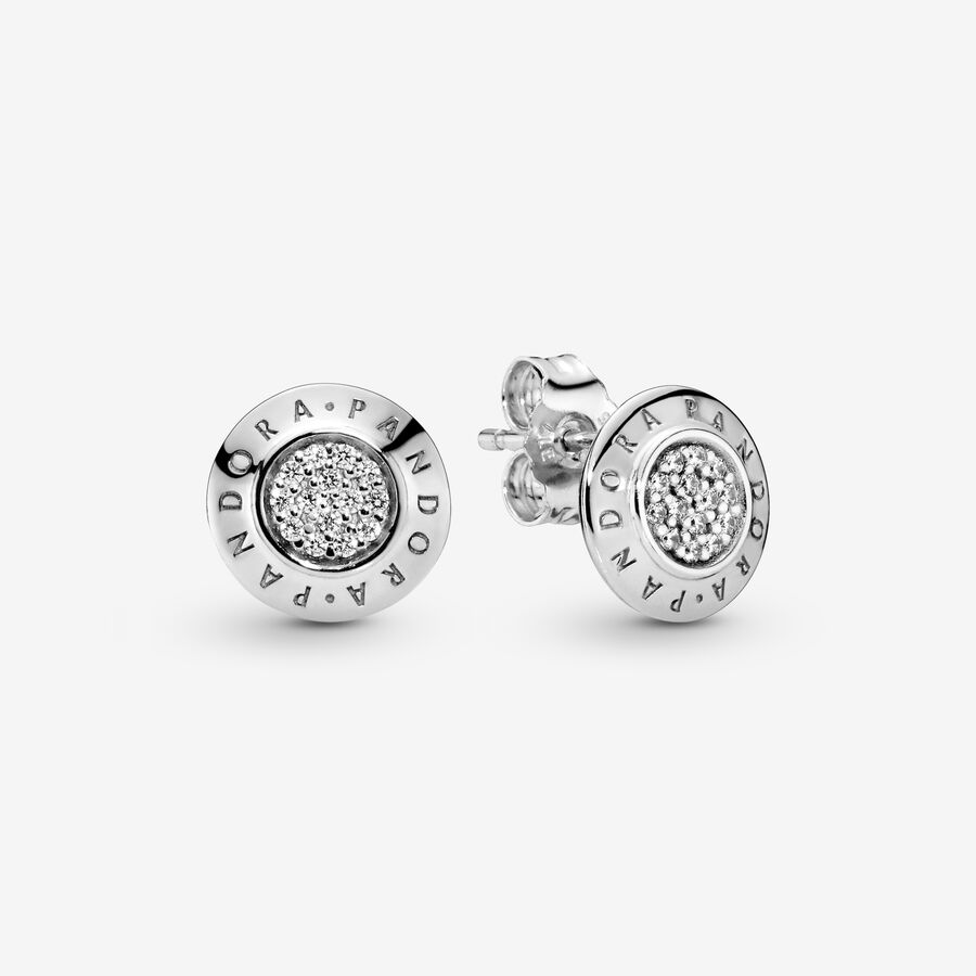 Étalon Pandora Sparkling Logo Argent | 5960-GSQJF