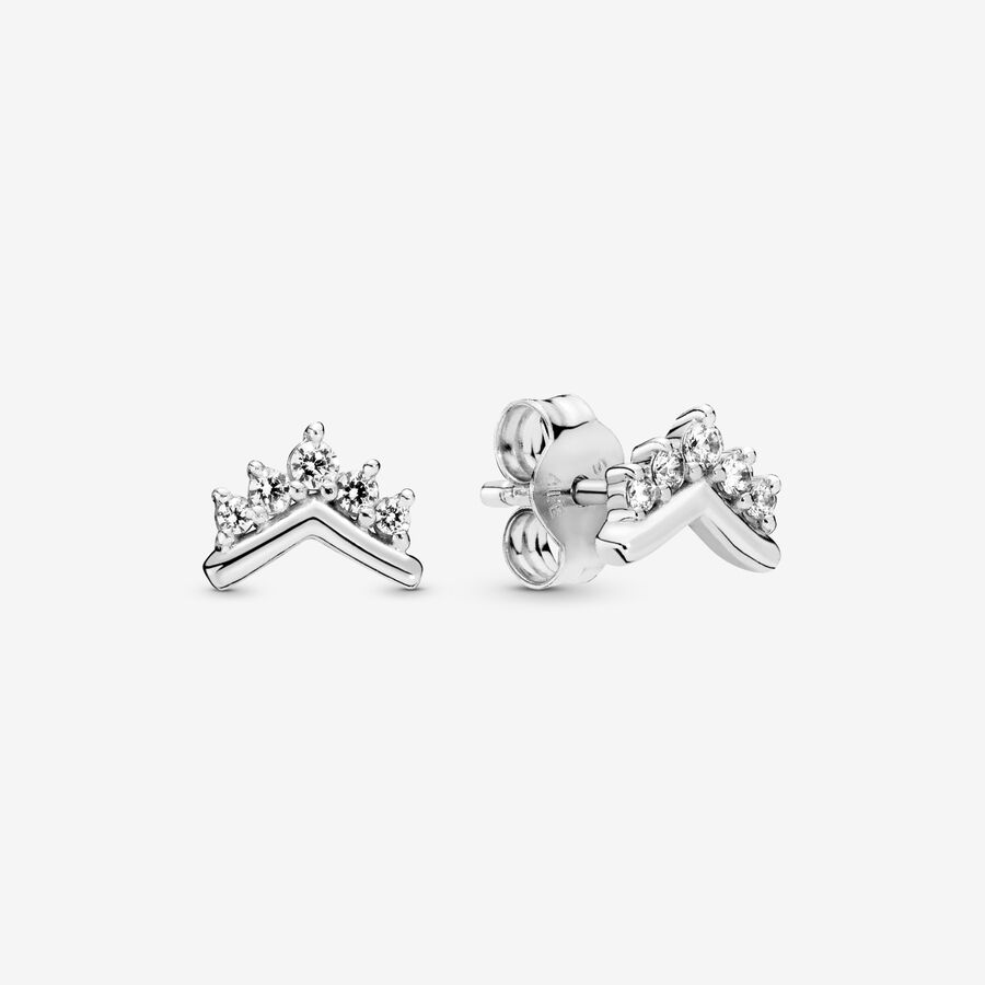 Étalon Pandora Tiara Wishbone Argent | 8427-WXFAH