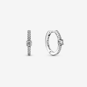 Cerceau Pandora Sparkling Argent | 1026-JGEXW