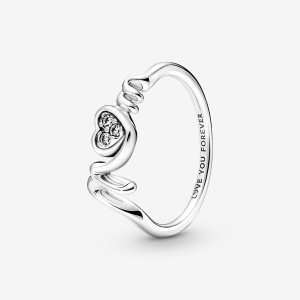 Déclaration Pandora Mom Pave Argent | 5892-HKITU