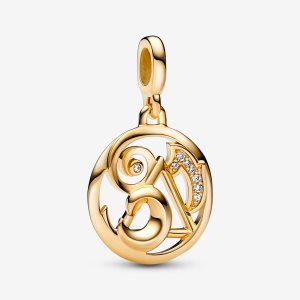 Pendentifs Pandora ME The Elements Medallion Doré | 7425-JHFEX