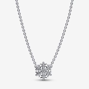 Pendentifs Pandora Sparkling Snowflake Argent | 1968-YRGQI