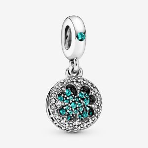 Pendre Pandora Dazzling Clover Argent | 3564-RIYBP