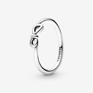 Petit Doigt Pandora Infinity Knot Argent | 7391-THXFG