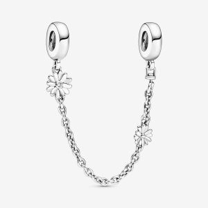 Safety Pandora Daisy Flower Argent | 4863-JCDFS