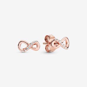 Étalon Pandora Sparkling Infinity Rose Doré | 4951-IOPXF